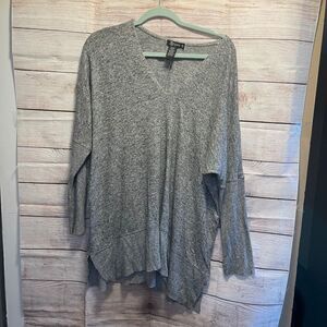MissChevious EUC Gray Tunic Size XL